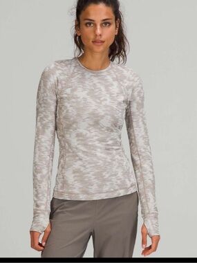 Lululemon Rulu Run Long Sleeve Jacquard